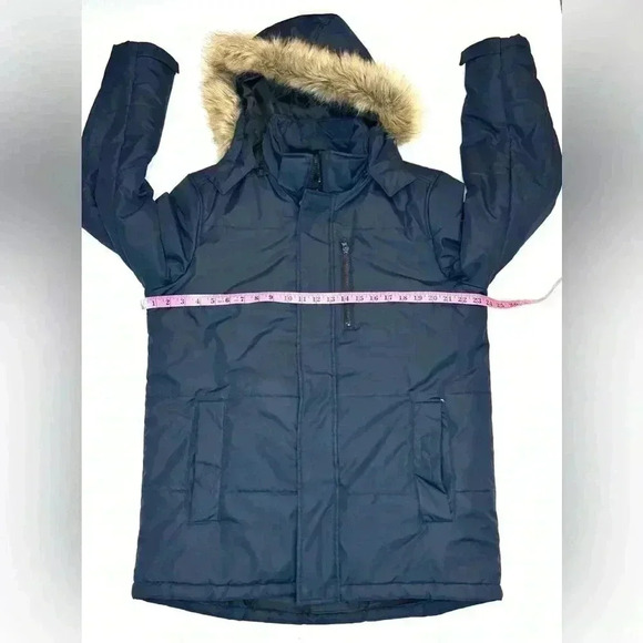 Halitech Men’s Hooded Winter Coat Size- M - Picture 3 of 10